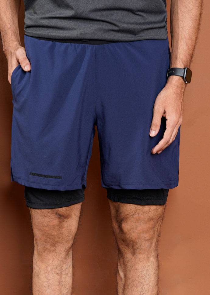 Shorts activewear for men with inner in Commando BD