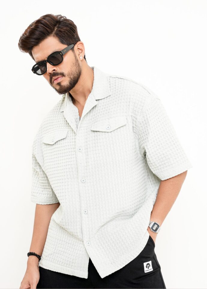 Oversized half shirt