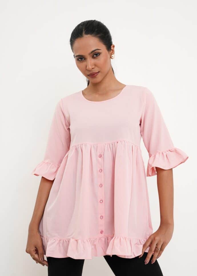 Oversized Solid Charm Tops From Commando BD