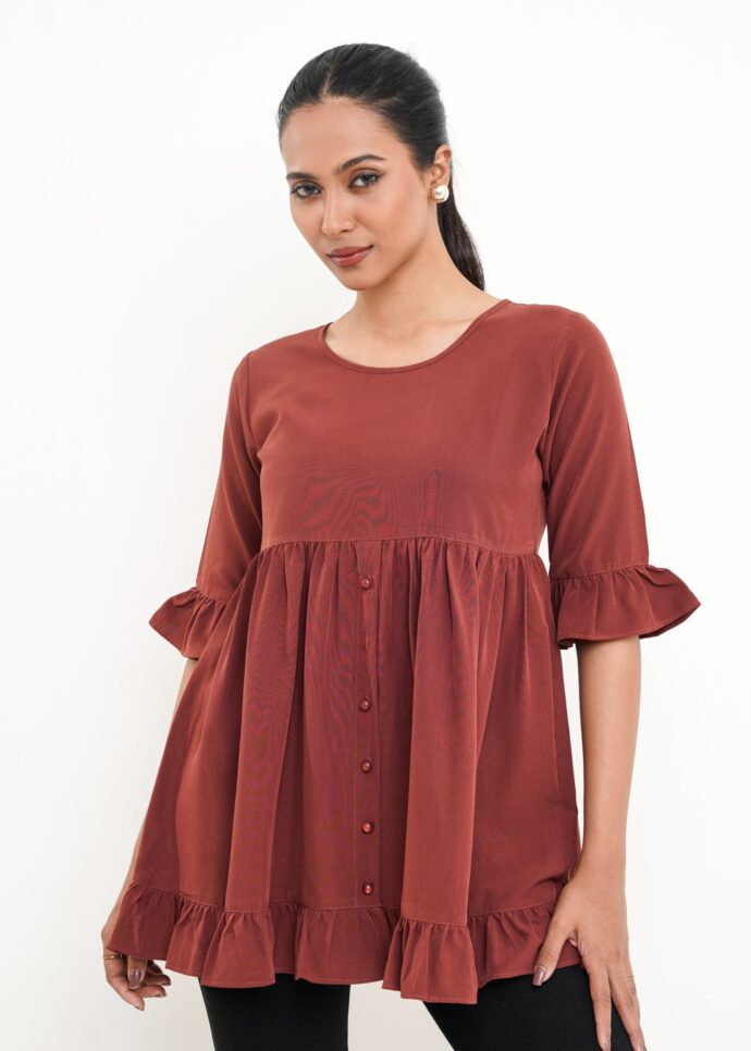 Oversized Solid Charm Tops From Commando BD