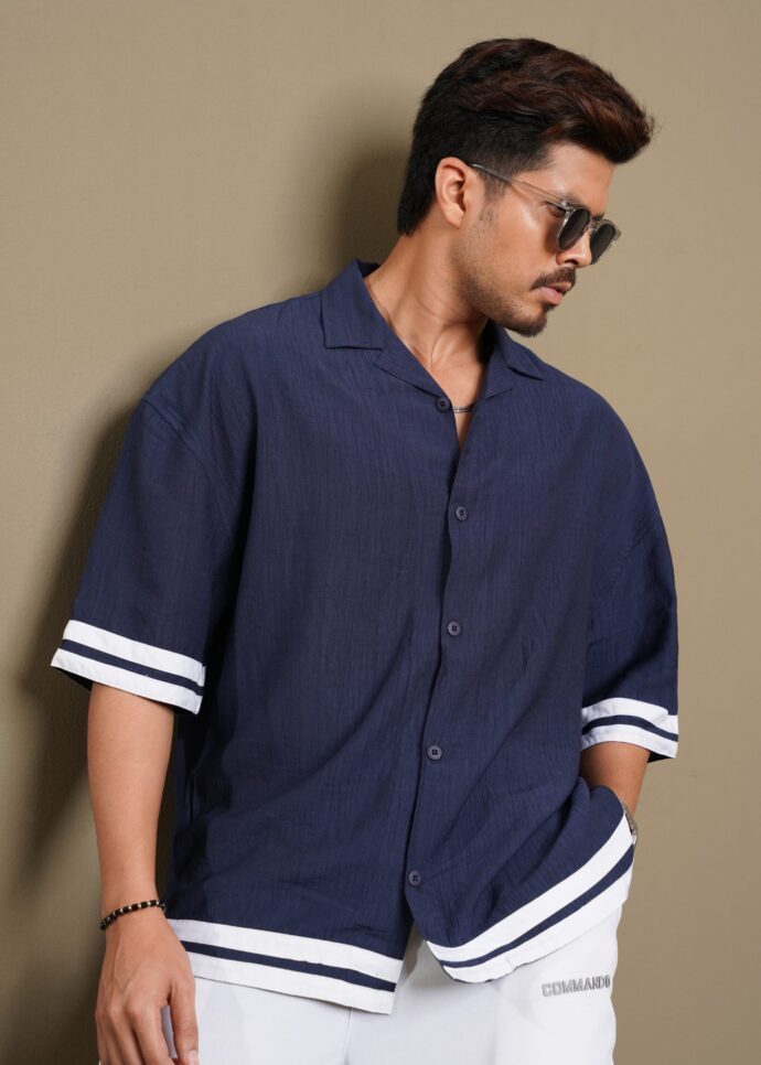 oversized half shirt