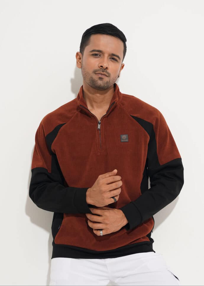 Oversized Zipper Sweat-shirt From Commando BD