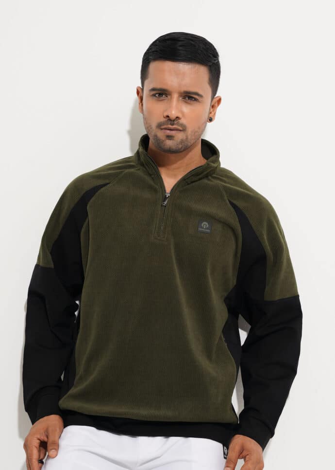 Oversized Zipper Sweat-shirt From Commando BD