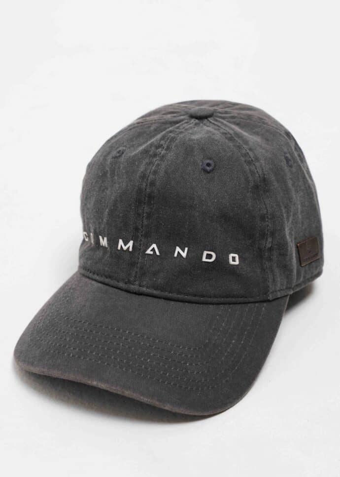 Black Commando Wash Cap