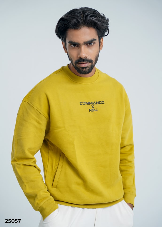 NSU Mustard Sweatshirt From Commando BD