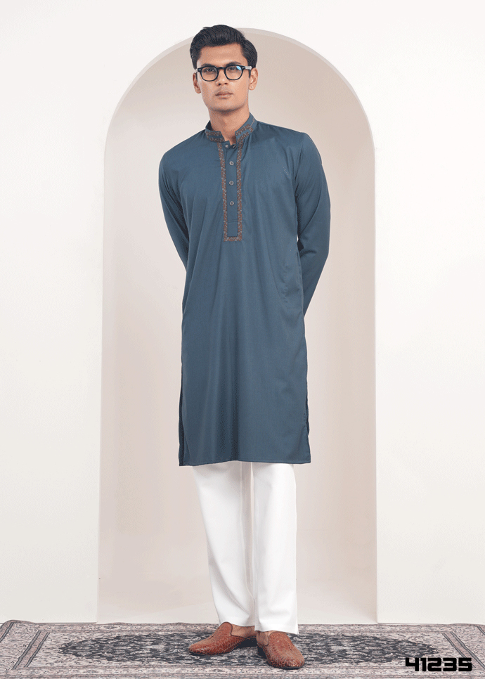 Panjabi (Ocean Teal)