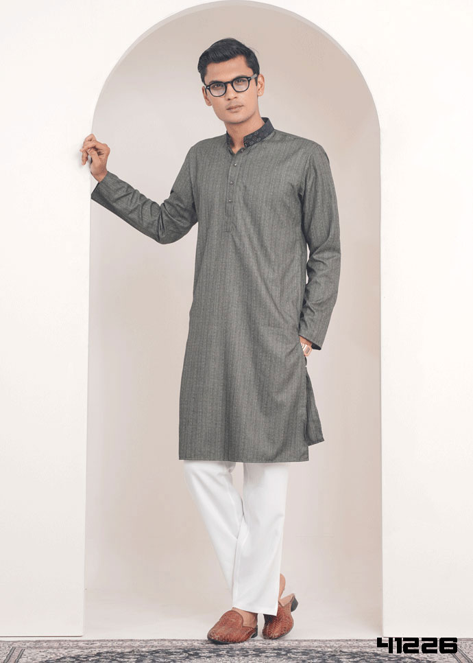 Panjabi – Moss Grey