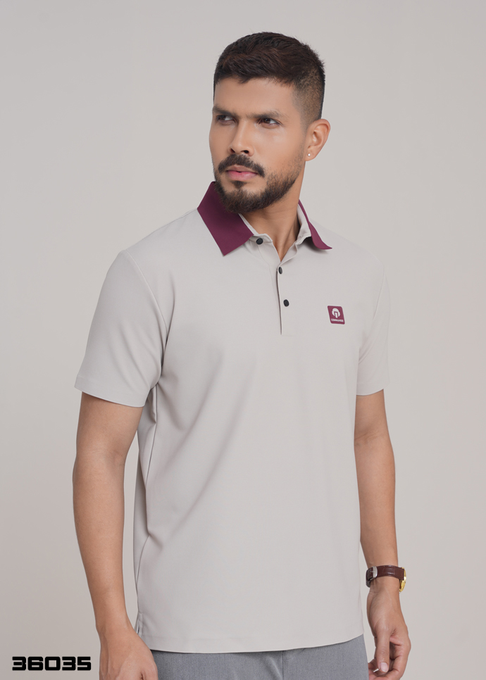 CoreFlex Polo – Stone Grey