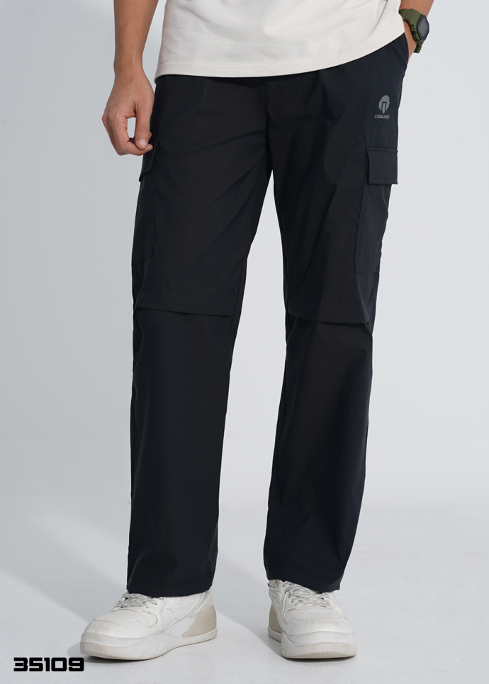 StreetEase Baggy Trouser - Black