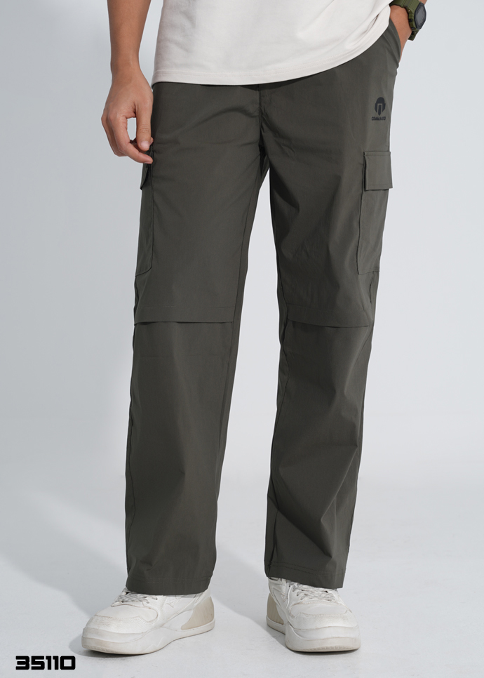 StreetEase Baggy Trouser - Urban Olive