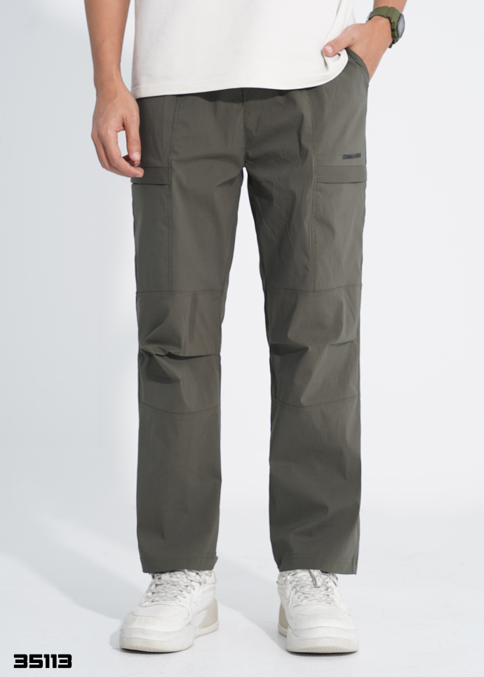 FlexDrop Baggy Trouser - Dusty Olive