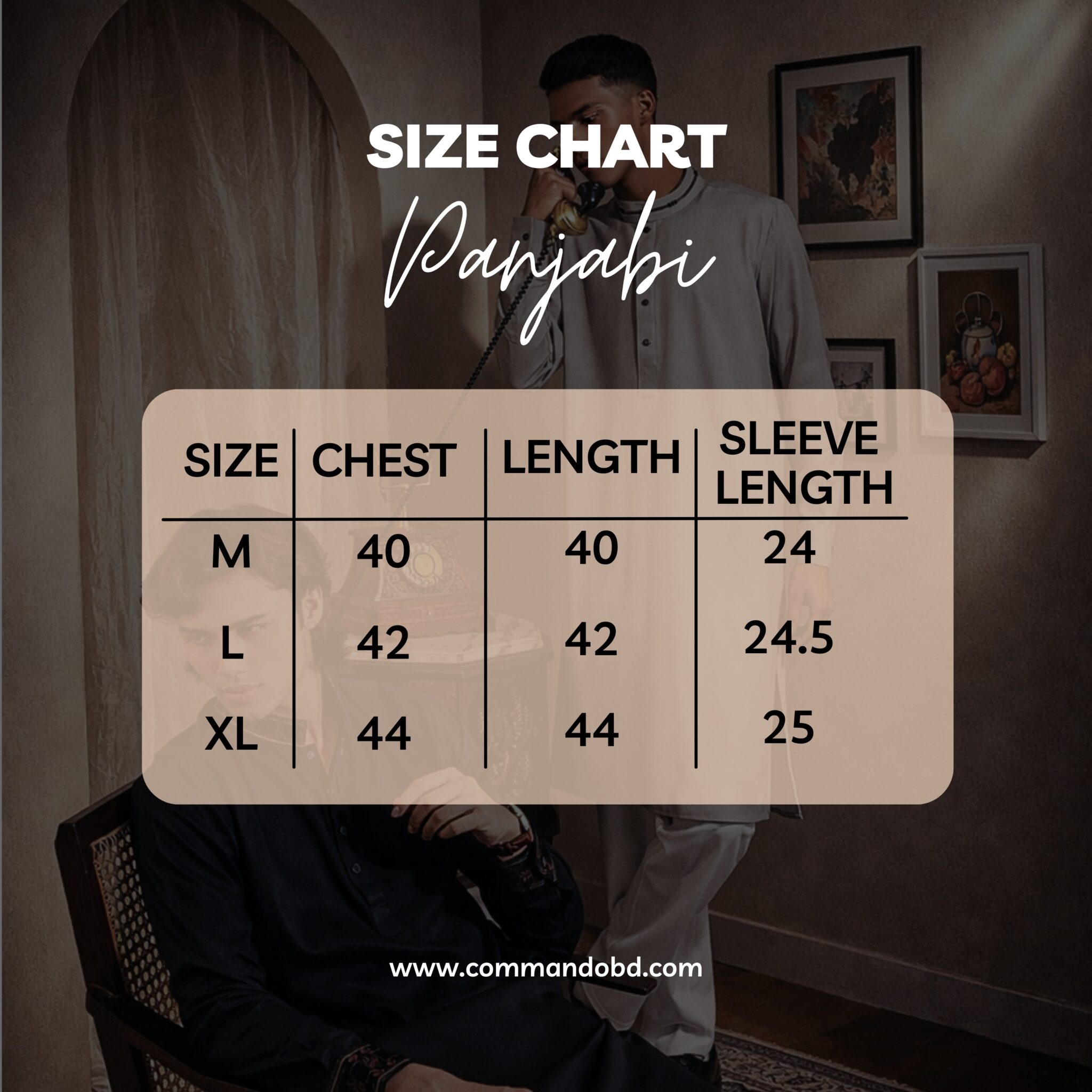 Panjabi - Smoky Olive - Image 4