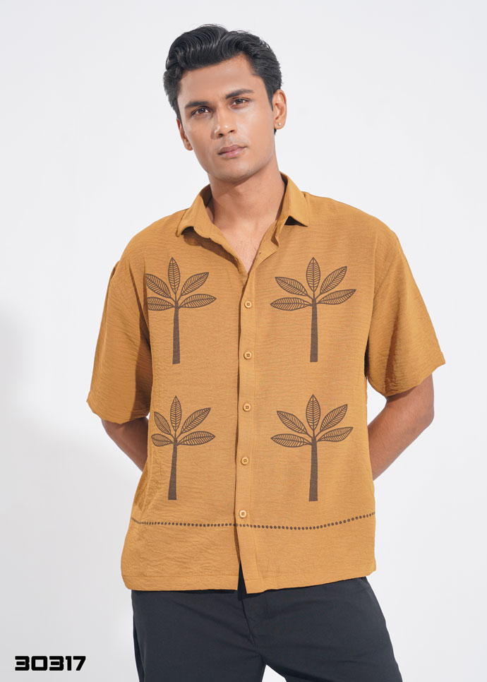 Oasis Lineage Half Shirt – Dk Yellow