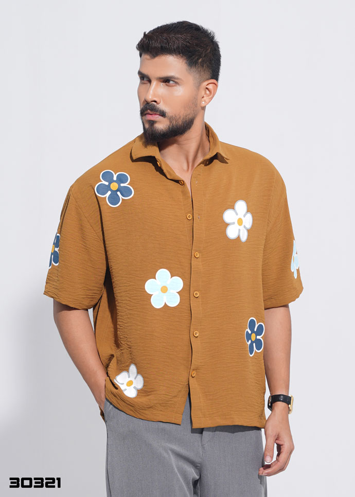 Florence Half Shirt – Yellow