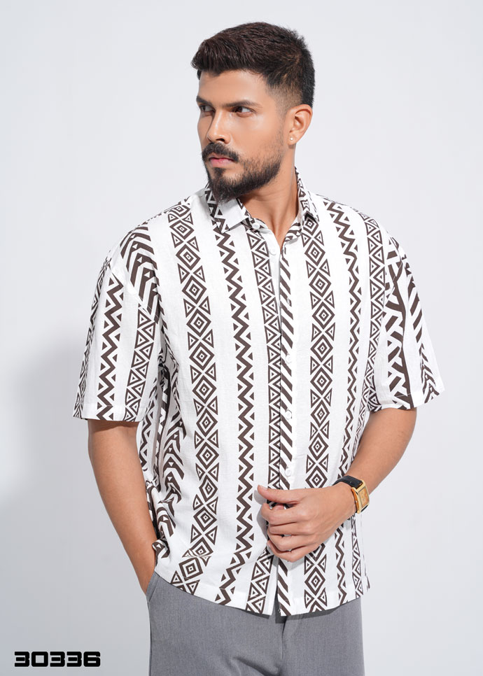 Artisan Trail Half Shirt - Cream