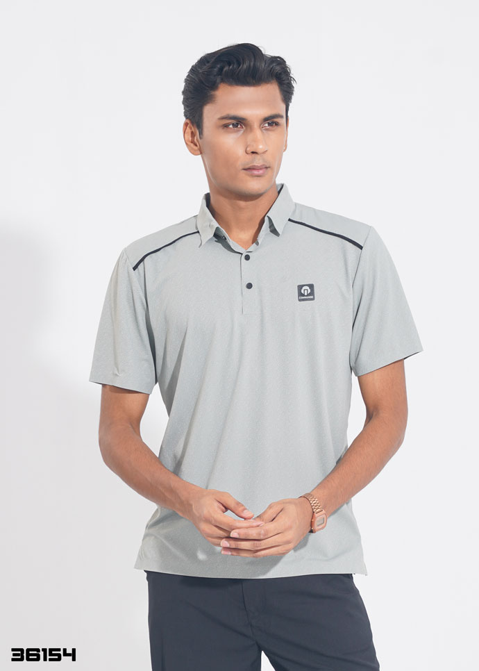 Imperial Line Polo Shirt - Mist Grey