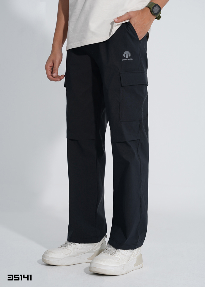 StreetEase Baggy Trouser - Black