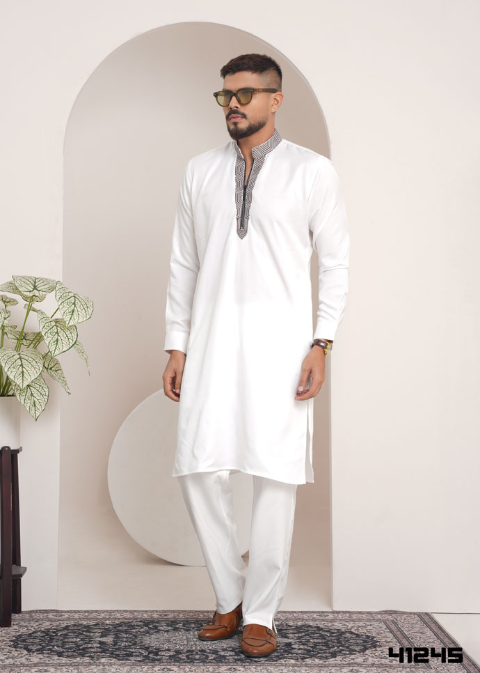 Shahi Safed Panjabi -White- 41245