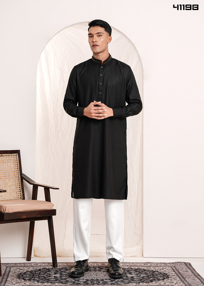 Sahara Grace Panjabi -Black- 41198