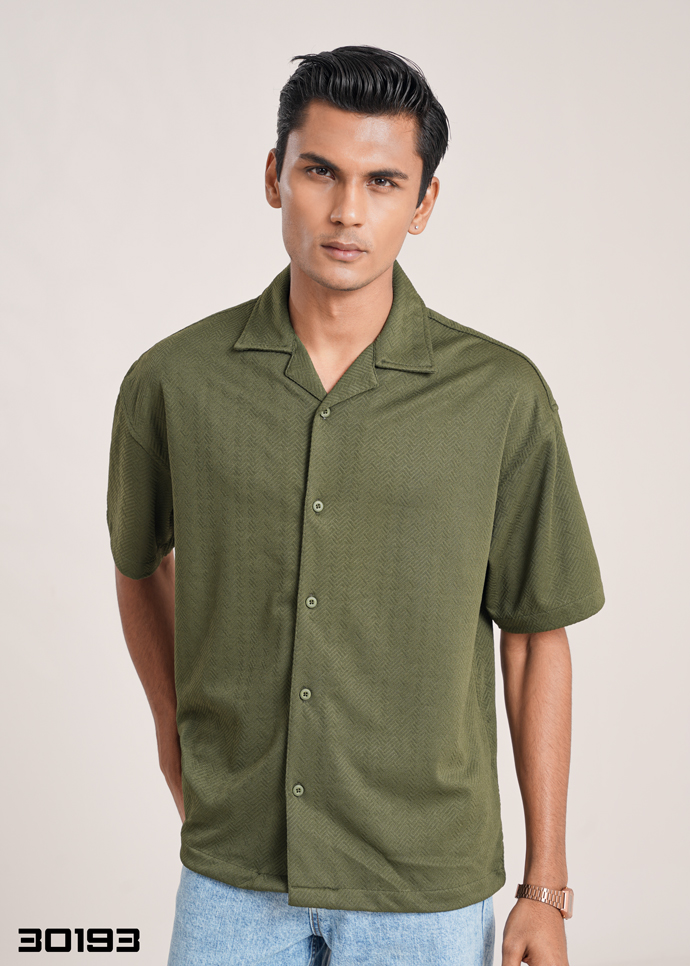 Solid Half Shirt - 30193