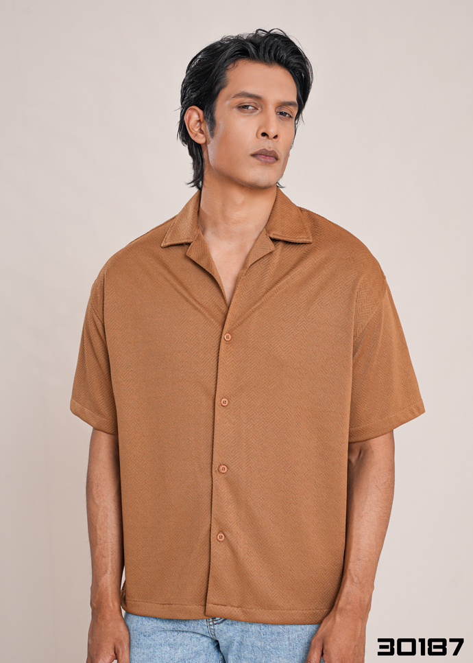 Solid Half Shirt - 30187