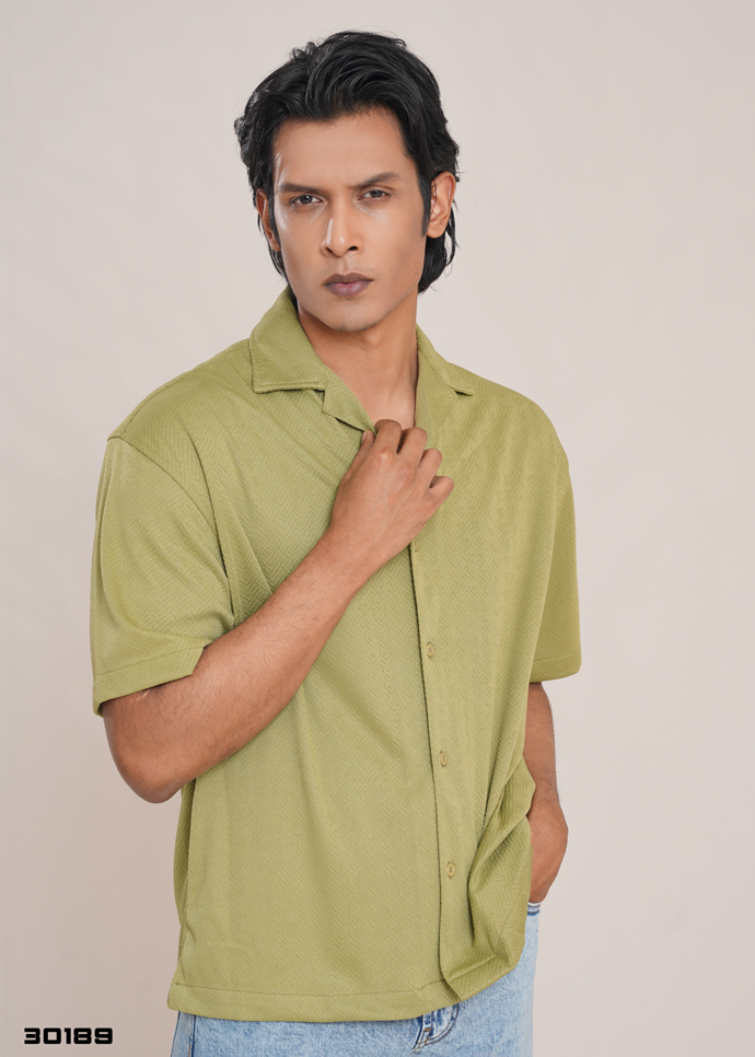 Solid Half Shirt - 30192