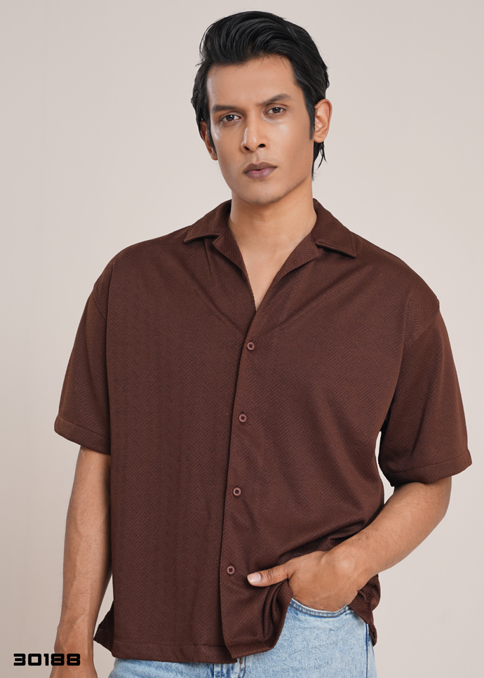 Solid Half Shirt - 30188