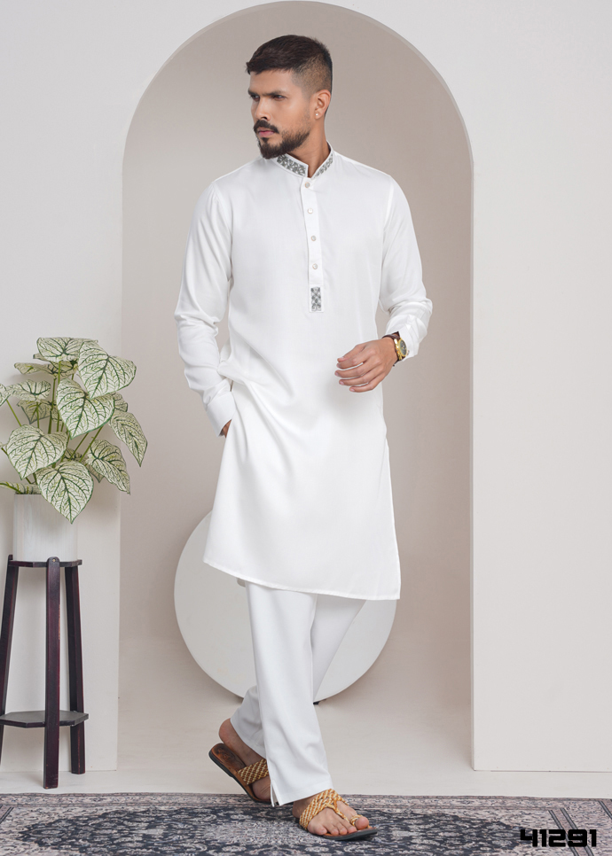 Sahara Grace Panjabi -White- 41291