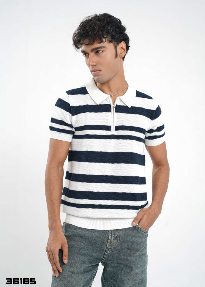 Apex Stripe Polo - 36195