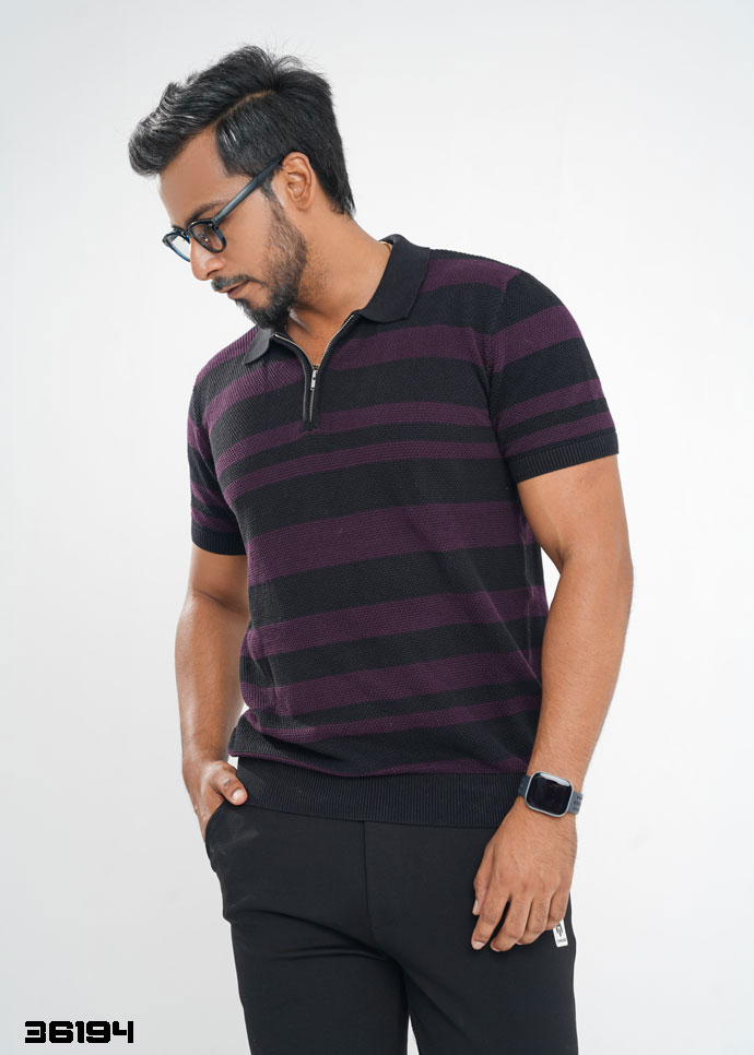 Apex Stripe Polo - 36194
