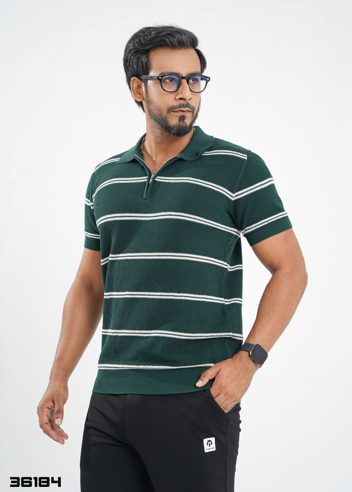 Aurelio Stripe Polo - 36184
