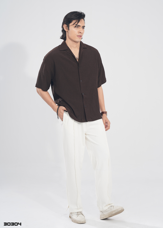 Solid Half Shirt - 30304
