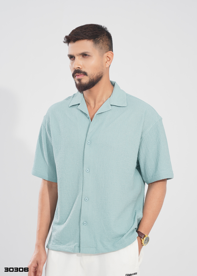 Solid Half Shirt - 30306